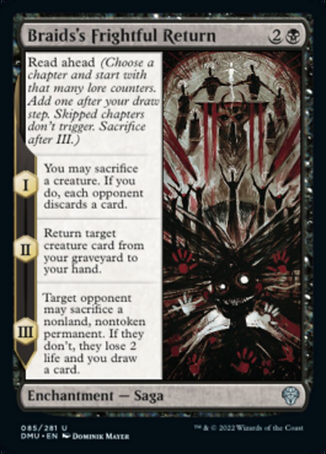 Braids's Frightful Return [Dominaria United] | L.A. Mood Comics and Games