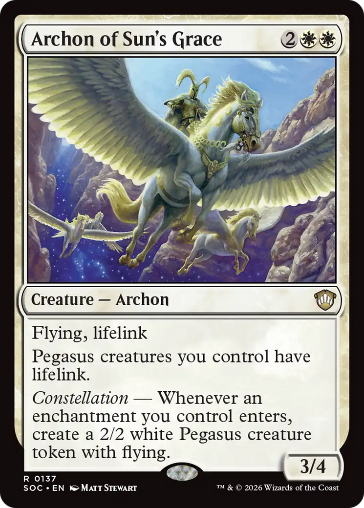 Archon of Sun's Grace [Secrets of Strixhaven Commander] | L.A. Mood Comics and Games