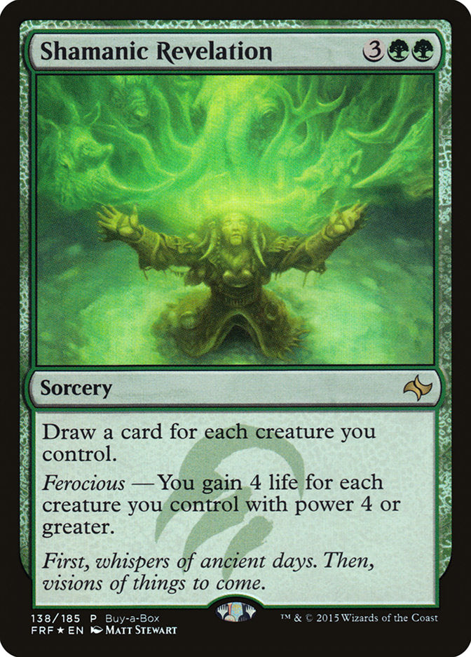 Shamanic Revelation (Buy-A-Box) [Fate Reforged Promos] | L.A. Mood Comics and Games