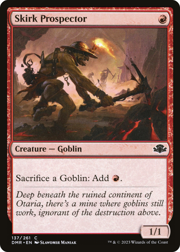 Skirk Prospector [Dominaria Remastered] | L.A. Mood Comics and Games