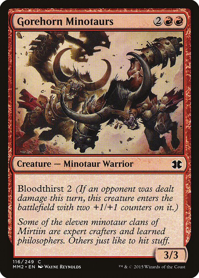 Gorehorn Minotaurs [Modern Masters 2015] | L.A. Mood Comics and Games