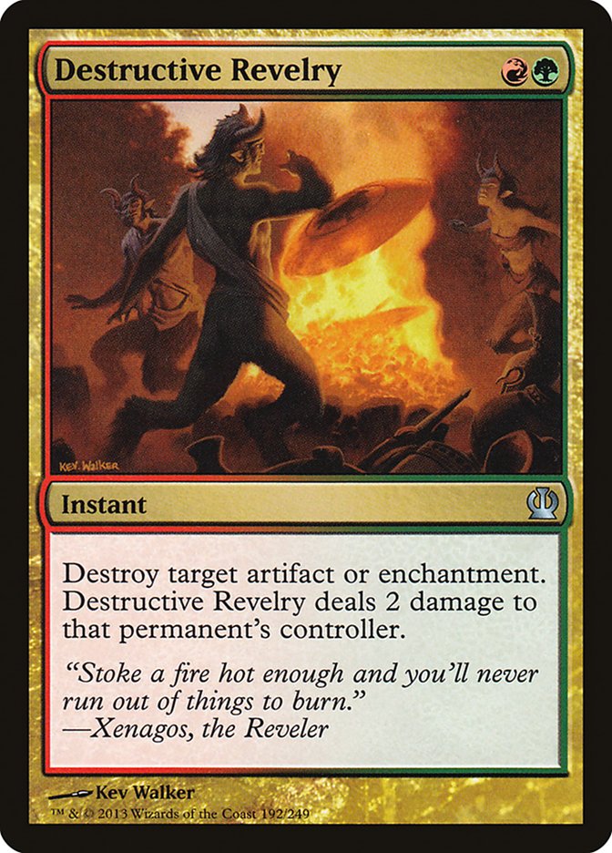 Destructive Revelry [Theros] | L.A. Mood Comics and Games