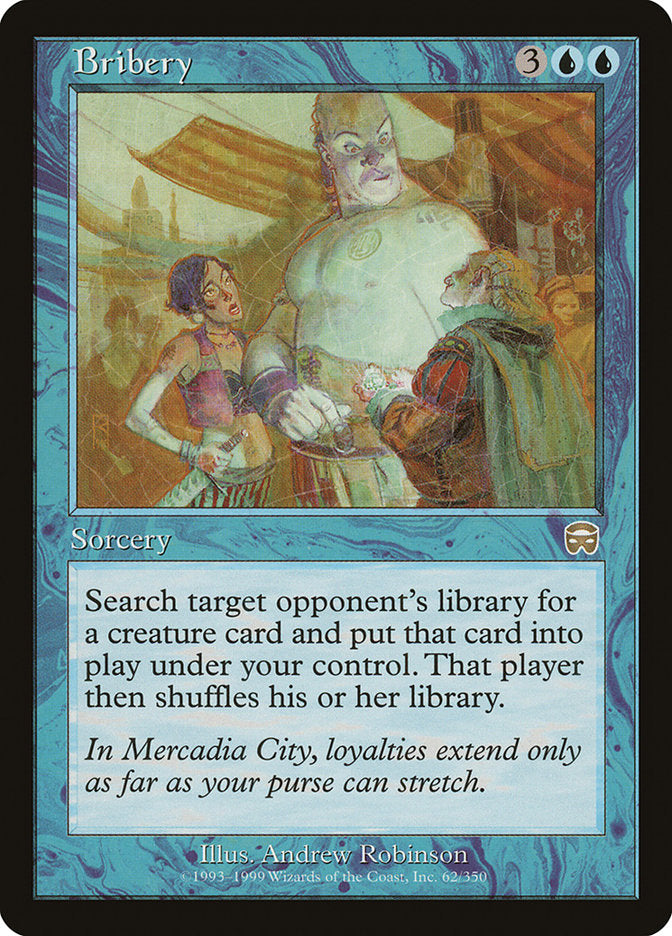 Bribery [Mercadian Masques] | L.A. Mood Comics and Games