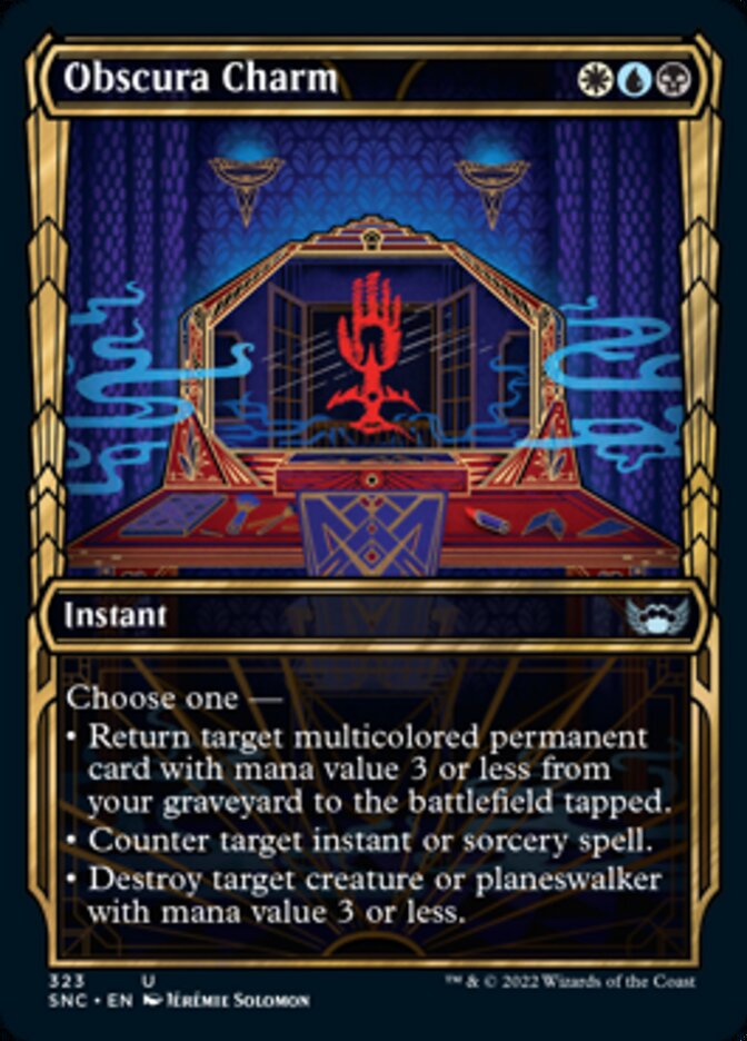 Obscura Charm (Showcase Golden Age) [Streets of New Capenna] | L.A. Mood Comics and Games