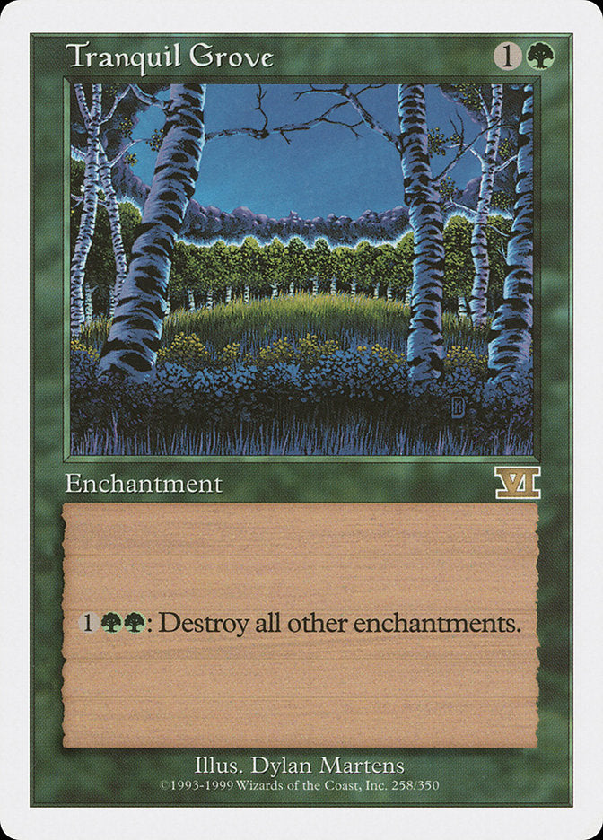 Tranquil Grove [Classic Sixth Edition] | L.A. Mood Comics and Games