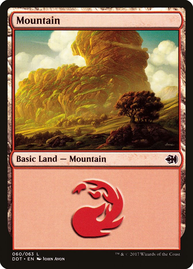 Mountain (60) [Duel Decks: Merfolk vs. Goblins] | L.A. Mood Comics and Games