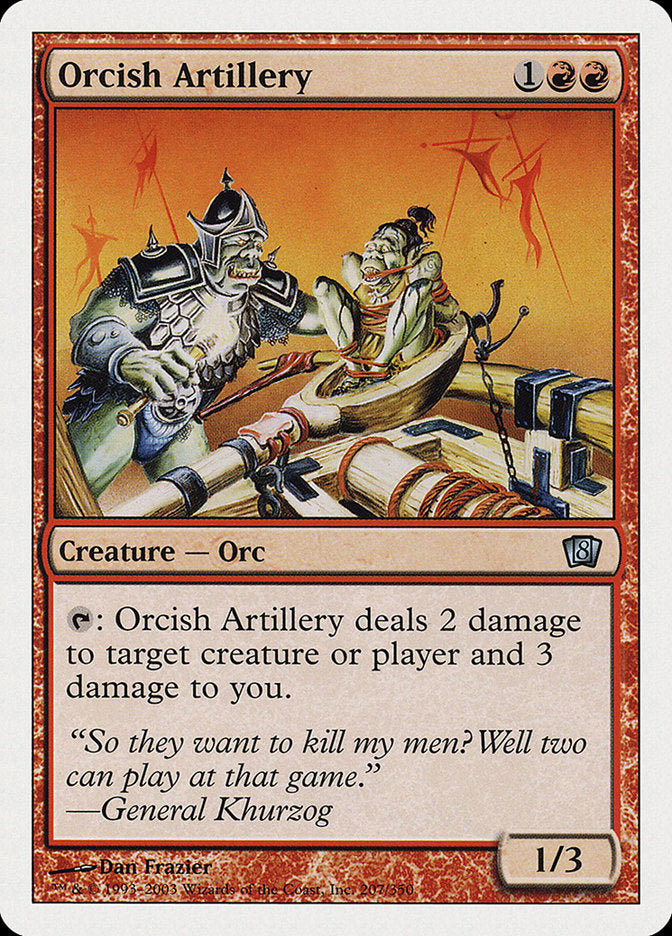 Orcish Artillery [Eighth Edition] | L.A. Mood Comics and Games