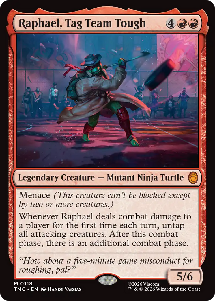 Raphael, Tag Team Tough [Teenage Mutant Ninja Turtles Commander] | L.A. Mood Comics and Games