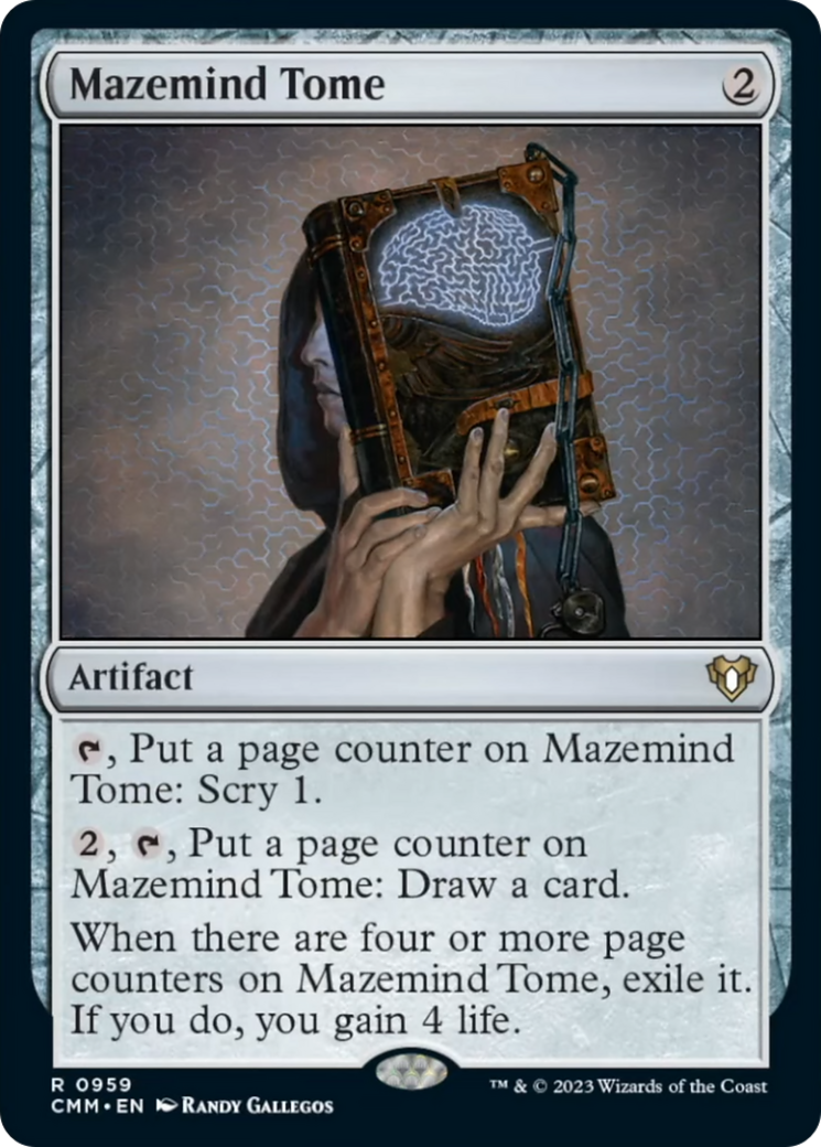 Mazemind Tome [Commander Masters] | L.A. Mood Comics and Games