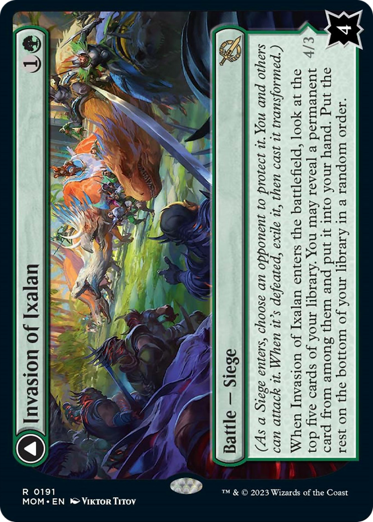 Invasion of Ixalan // Belligerent Regisaur [March of the Machine] | L.A. Mood Comics and Games