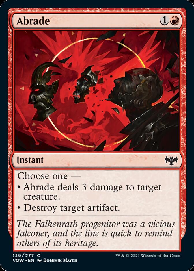 Abrade [Innistrad: Crimson Vow] | L.A. Mood Comics and Games