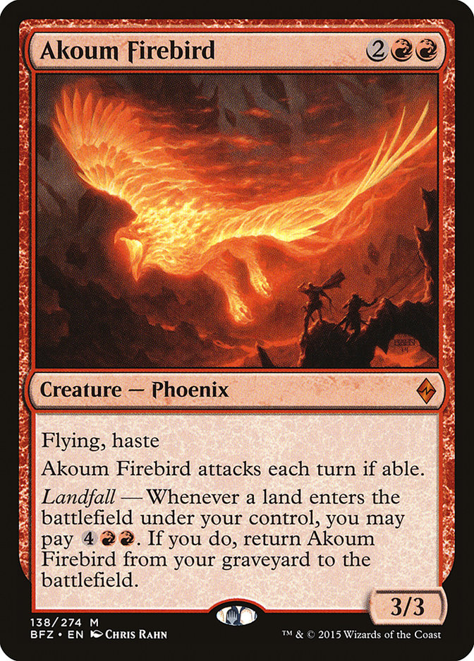 Akoum Firebird [Battle for Zendikar] | L.A. Mood Comics and Games