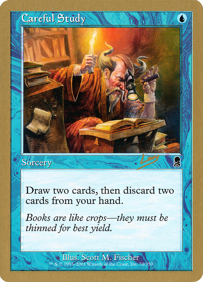 Careful Study (Raphael Levy) [World Championship Decks 2002] | L.A. Mood Comics and Games
