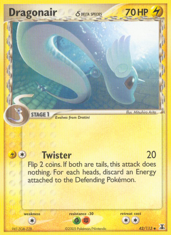 Dragonair (42/113) (Delta Species) [EX: Delta Species] | L.A. Mood Comics and Games