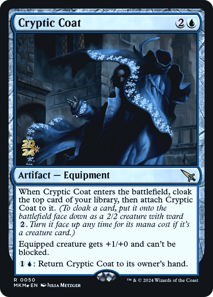 Cryptic Coat [Murders at Karlov Manor Prerelease Promos] | L.A. Mood Comics and Games