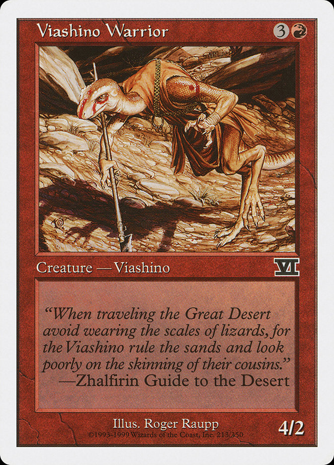 Viashino Warrior [Classic Sixth Edition] | L.A. Mood Comics and Games