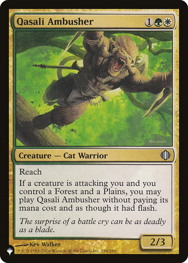 Qasali Ambusher [The List] | L.A. Mood Comics and Games