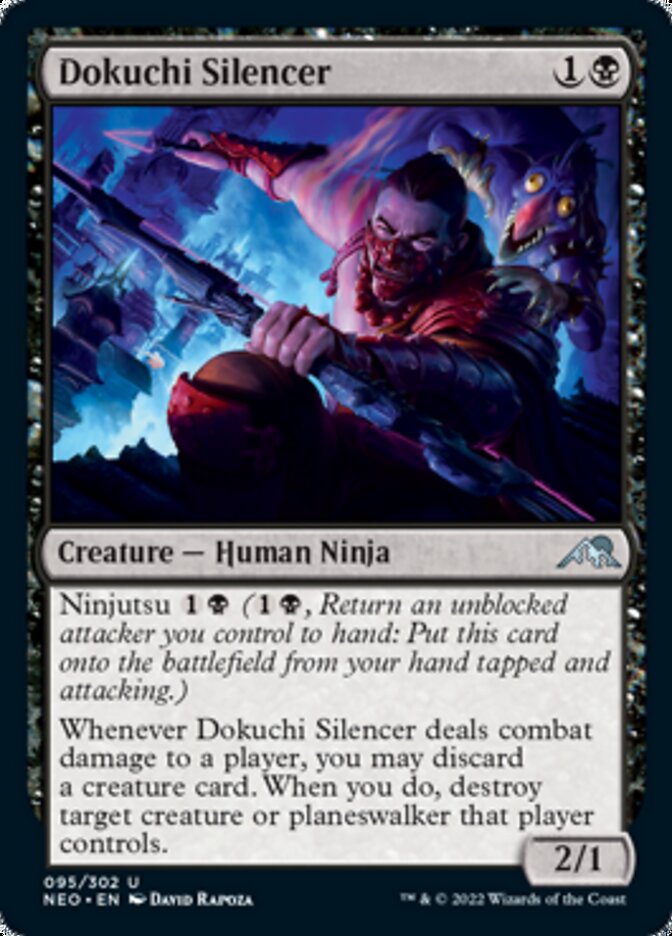 Dokuchi Silencer [Kamigawa: Neon Dynasty] | L.A. Mood Comics and Games