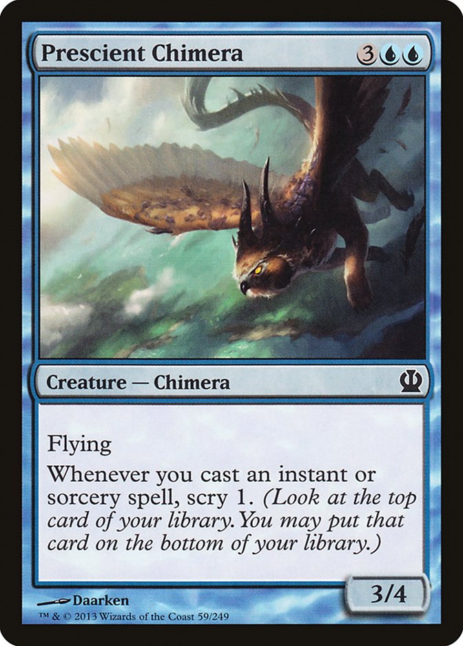 Prescient Chimera [Theros] | L.A. Mood Comics and Games