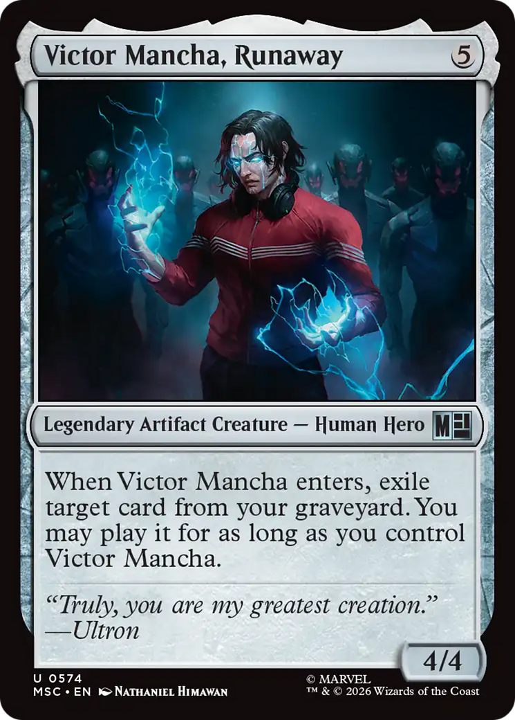 Victor Mancha, Runaway [Marvel Super Heroes Commander] | L.A. Mood Comics and Games