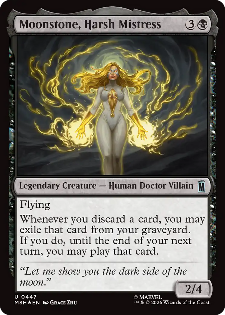 Moonstone, Harsh Mistress (Surge Foil) [Marvel Super Heroes] | L.A. Mood Comics and Games