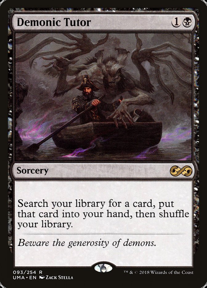 Demonic Tutor [Ultimate Masters] | L.A. Mood Comics and Games