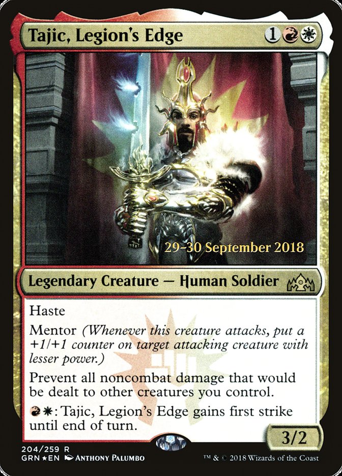 Tajic, Legion's Edge [Guilds of Ravnica Prerelease Promos] | L.A. Mood Comics and Games