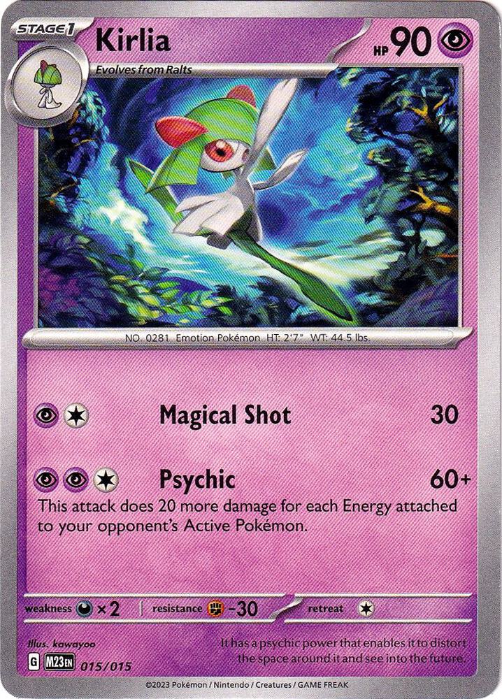 Kirlia (015/015) [McDonald's Promos: 2023 Collection] | L.A. Mood Comics and Games