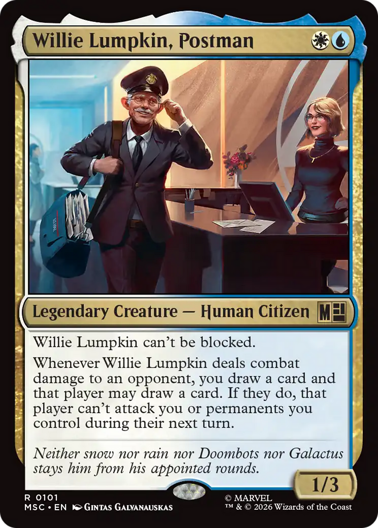 Willie Lumpkin, Postman [Marvel Super Heroes Commander] | L.A. Mood Comics and Games