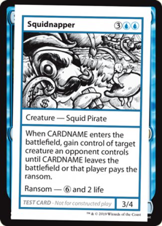 Squidnapper (2021 Edition) [Mystery Booster Playtest Cards] | L.A. Mood Comics and Games