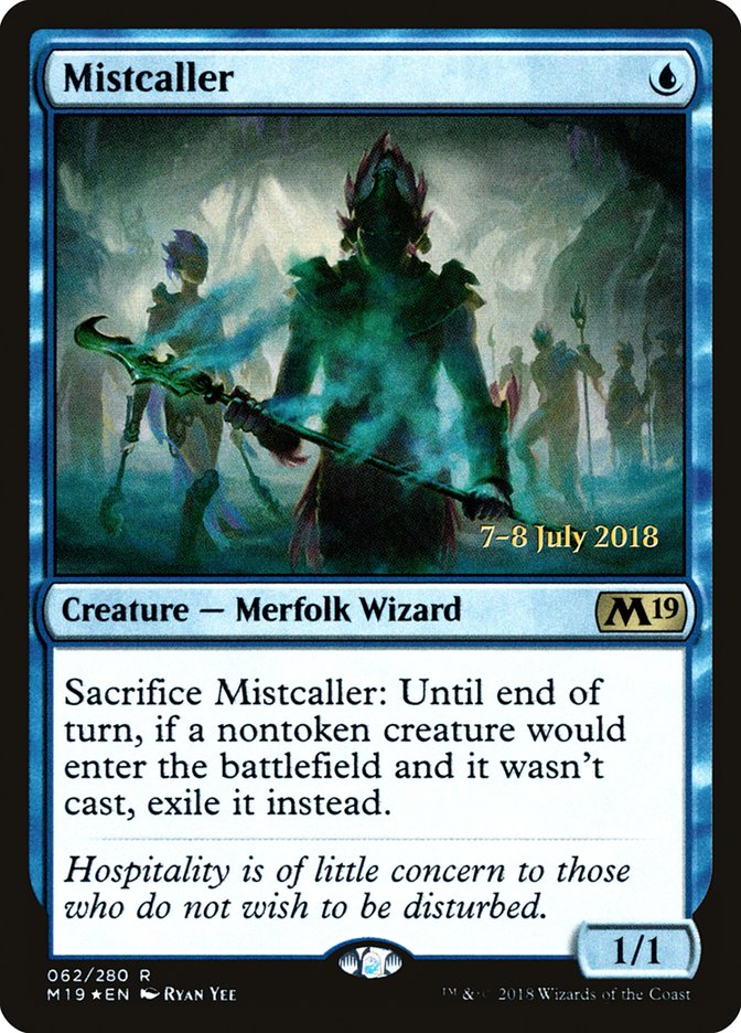 Mistcaller [Core Set 2019 Prerelease Promos] | L.A. Mood Comics and Games