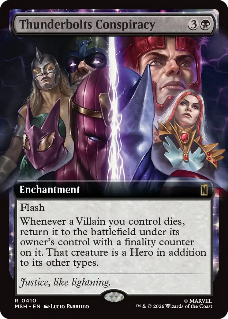Thunderbolts Conspiracy (Extended Art) [Marvel Super Heroes] | L.A. Mood Comics and Games