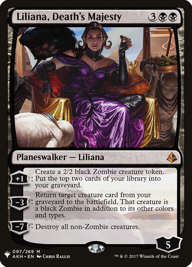 Liliana, Death's Majesty [The List] | L.A. Mood Comics and Games