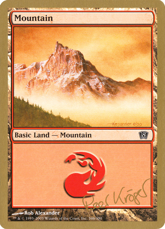 Mountain (pk346) (Peer Kroger) [World Championship Decks 2003] | L.A. Mood Comics and Games