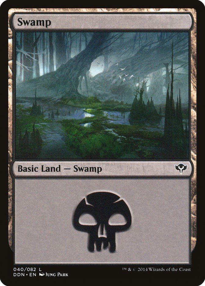 Swamp (40) [Duel Decks: Speed vs. Cunning] | L.A. Mood Comics and Games