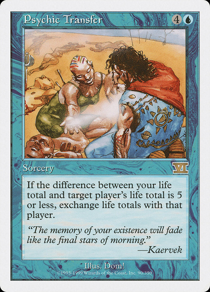 Psychic Transfer [Classic Sixth Edition] | L.A. Mood Comics and Games