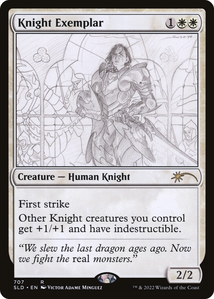 Knight Exemplar (707) [Secret Lair Drop Series] | L.A. Mood Comics and Games