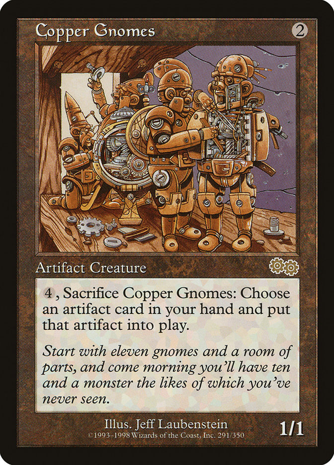 Copper Gnomes [Urza's Saga] | L.A. Mood Comics and Games