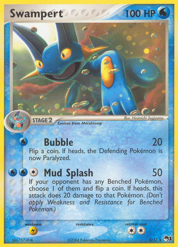 Swampert (5/17) [POP Series 1] | L.A. Mood Comics and Games