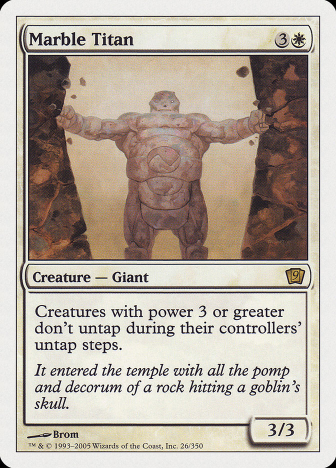 Marble Titan [Ninth Edition] | L.A. Mood Comics and Games