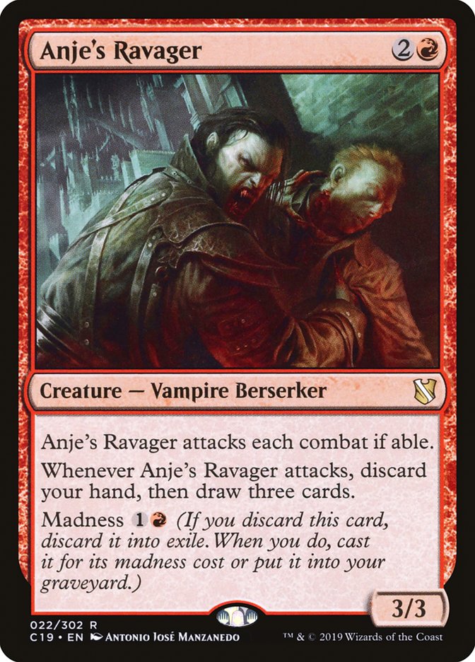 Anje's Ravager [Commander 2019] | L.A. Mood Comics and Games