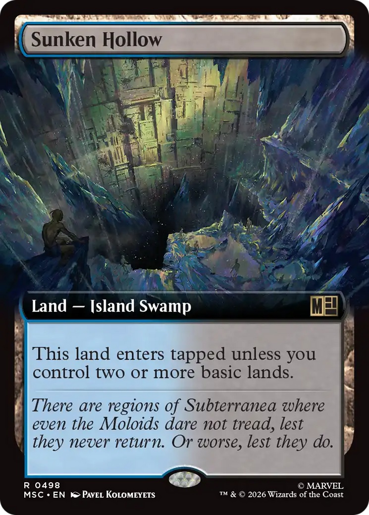Sunken Hollow (Extended Art) [Marvel Super Heroes Commander] | L.A. Mood Comics and Games