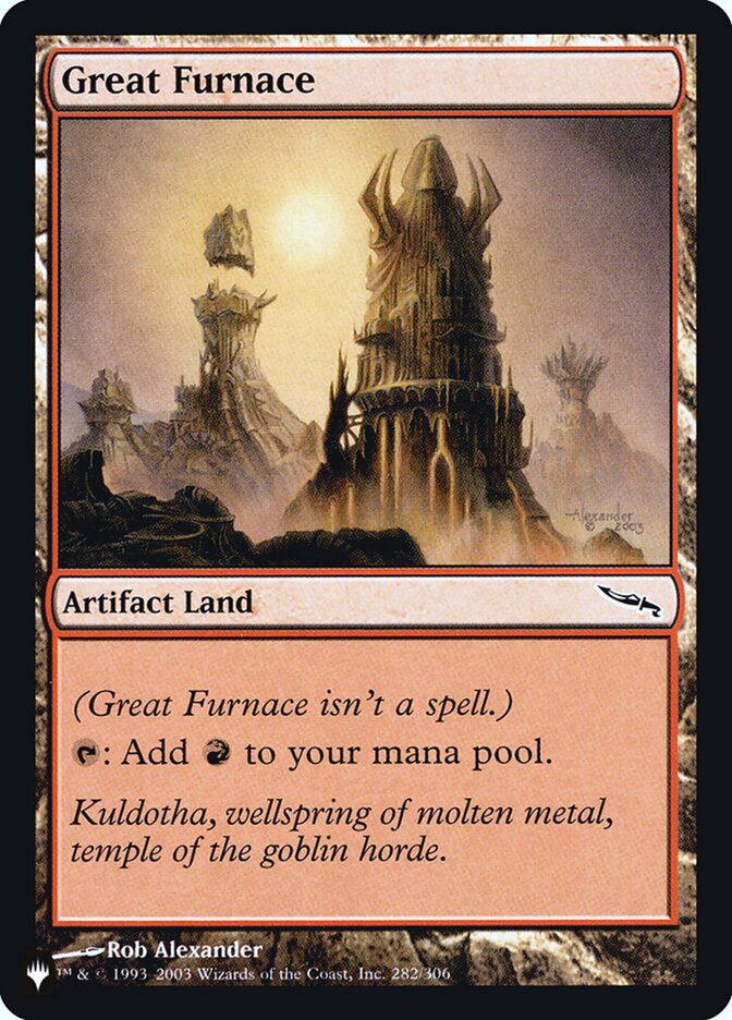 Great Furnace [Secret Lair: Heads I Win, Tails You Lose] | L.A. Mood Comics and Games