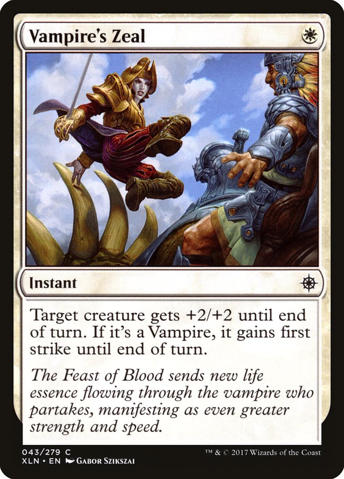 Vampire's Zeal [Ixalan] | L.A. Mood Comics and Games