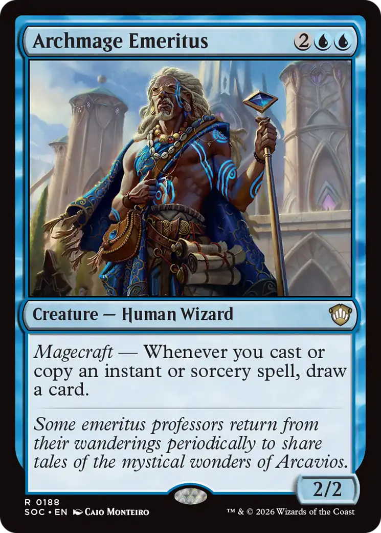 Archmage Emeritus [Secrets of Strixhaven Commander] | L.A. Mood Comics and Games