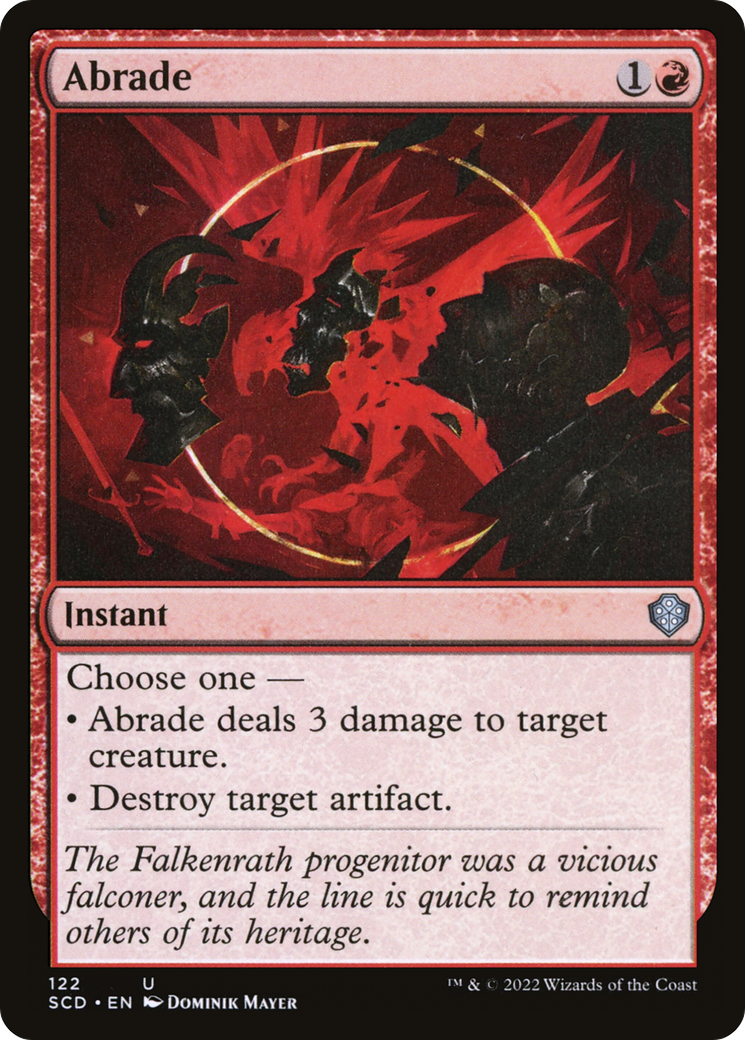 Abrade [Starter Commander Decks] | L.A. Mood Comics and Games