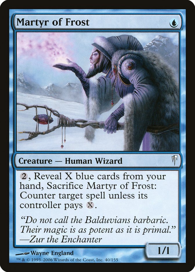 Martyr of Frost [Coldsnap] | L.A. Mood Comics and Games