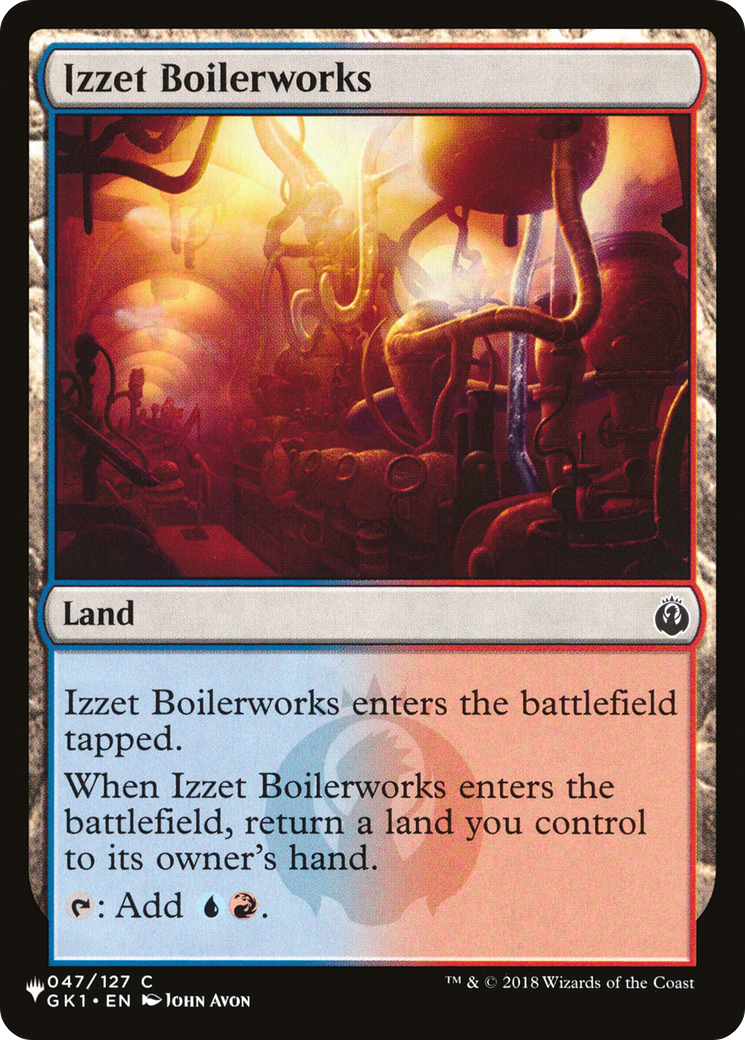 Izzet Boilerworks (GK1) [The List] | L.A. Mood Comics and Games