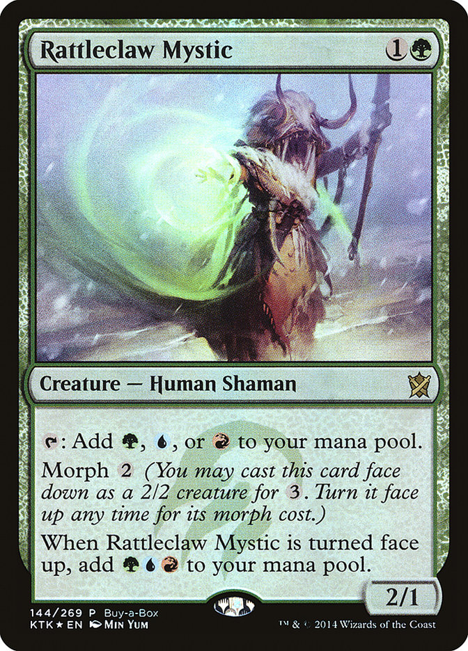 Rattleclaw Mystic (Buy-A-Box) [Khans of Tarkir Promos] | L.A. Mood Comics and Games