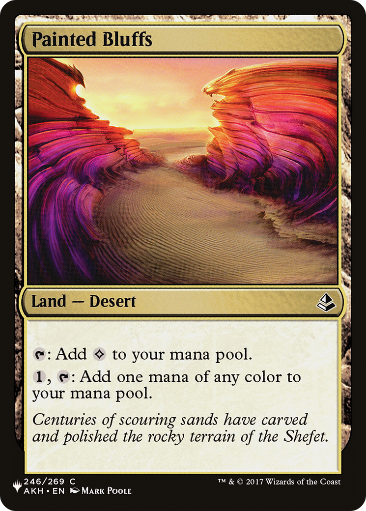 Painted Bluffs [The List] | L.A. Mood Comics and Games